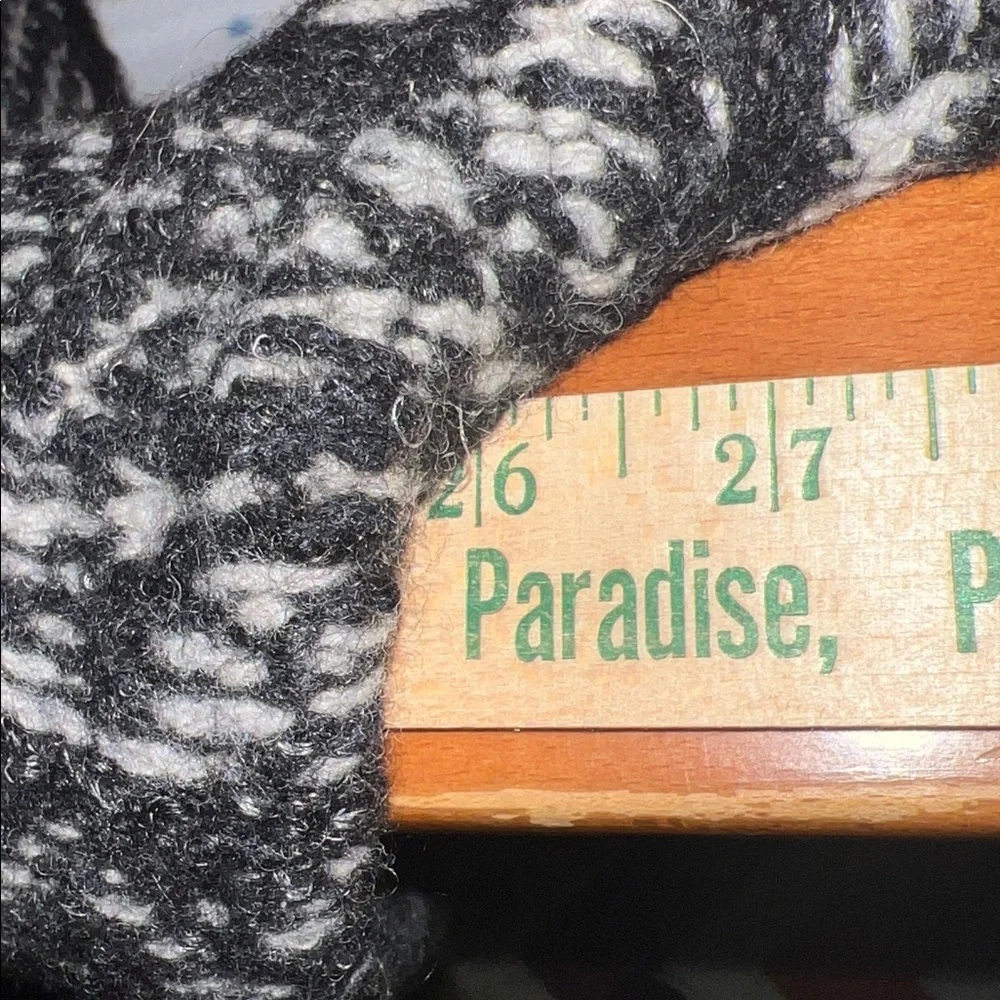 Free People Black and White Cardigan